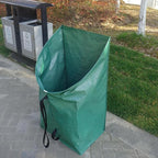 Leaf collector,Heavy leaf pick up tools,Foldable yard waste bag,Large Yard Dustpan-Type Leaf Bags,Reusable Lawn and Leaf Garden Bag with Reinforced Carry Handles (200L)
