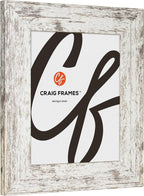 Craig Frames 18x20 White Picture Frame for Posters and Gallery Wall | Lightweight shatter resistant acrylic facing with a rigid backing board, made in the USA
