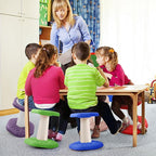 Kids Wobble Stool Chair Seat, Wiggle Stool Chair Flexible Seating for Preschool & Elementary Classroom, Improves Focus, Posture & ADD ADHD Chair, Ages 3-8