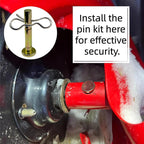 20 pcs Snowblowers Shear Pins Kit - Shear Pin 738-04124 738-04124A and Cotter Pin 714-04040 for MTD Troy-Bilt Snow Blowers