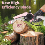 Mini Chainsaw with 2×24V Battery Powered Electric Chain Saw,chain saw are suitable for cutting wood and trimming branches,Mini Chainsaw Cordless With three chains