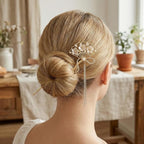 8 Pcs Flowers Metal Hair Sticks with Pendants Chinese Hanfu Asian Hair Chopsticks Hair Bun Updo Holders for Women Accessories Long Hair