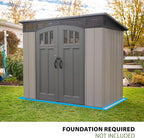 Lifetime 8 x 5 Ft. Modern Outdoor Storage Shed