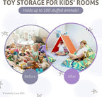 Butterfly Craze Bean Bag Chair Cover, Functional Toddler Toy Organizer, Fill with Stuffed Animals to Create a Jumbo, Comfy Floor Lounger for Boys or Girls, Stuffing Not Included, Camo