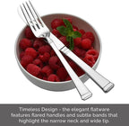 Mikasa, Harmony Flatware Service for 4, 20 Piece Set, 18/10 Stainless Steel Silverware Set