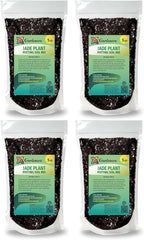 GARDENERA Premium Jade Plant Potting Soil Mix - 20 Quart (4 Bags of 5 Quart)