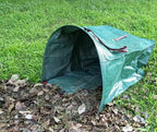 Leaf Bag Holder – Collapsible Yard Waste Bag, Reusable Garden Debris Bag for Leaves, Lawn Trash, Camping, Parties & Laundry