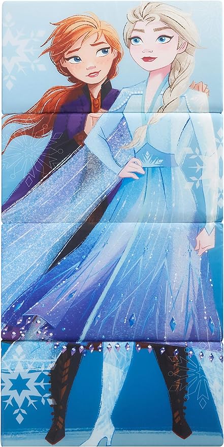 Disney Frozen 2 Kids Accordion Foldable Portable Nap Mat, 44" Lx19 W