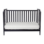 Suite Bebe Celeste 3 in 1 Convertible Island Crib Wood and Acrylic, Black