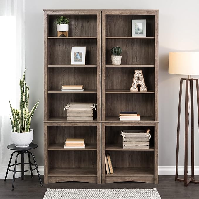 Prepac Prepac Home Office Tall 6-Shelf Bookcase