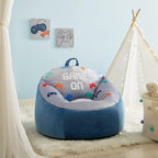 Heritage Kids Micromink Squishy Bean Bag Chair for Kids Ages 3+, Gamer