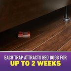 Ortho Home Defense Max Bed Bug Trap, 2 Traps | Detect Bed Bugs in Homes and While Traveling
