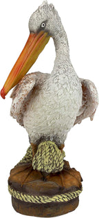 Design Toscano Ocean Side PIER 51 Pelican Statue