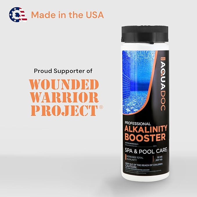AquaDoc Total Alkalinity Increaser for Hot Tub - Alkalinity Booster for Spas & Fresh Water pH Balance