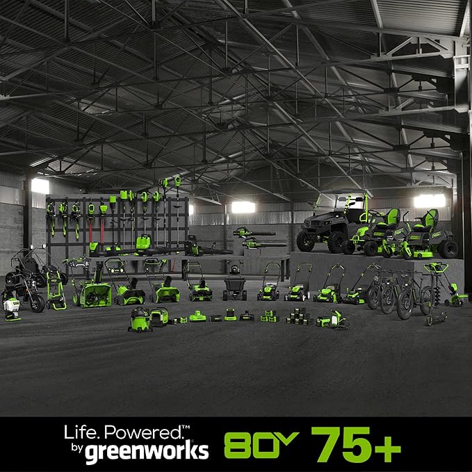 Greenworks 80V 13-inch String Trimmer, Battery and Charger Not Included
