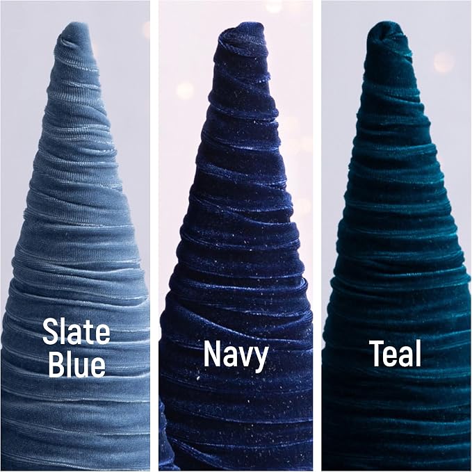 Create Your Own Set of 3 Velvet Trees, Valentine Tree Tabletop, Mantel Decor, Wedding Centerpiece, Artisan Entryway, Cozy Gift for (Create Your Own)