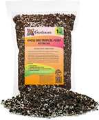 Gardenera House Plant and Tropical Plant Potting Soil - Re-Potting Soil for All Types of Indoor House Plants - 1 Quart Bag