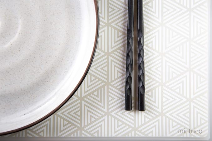 Reusable Luxury Japanese Style Chopsticks 5 Pair Set Dishwasher Safe