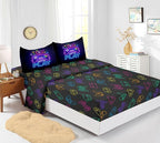 6 PCS Gamer Queen Comforter Sets,Queen Purple Bedding Sets for Boys,Gaming Comforter Set,Queen Size Bedding Sets for Boys,Bed in A Bag with Sheets(Queen,Purple Color)