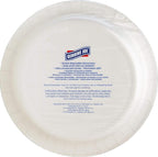 Genuine Joe Printed Paper Plates, 7" (Pack of 125)
