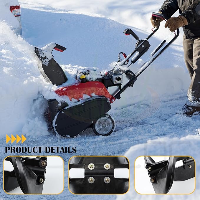 03807000 Snow Blower Auger Paddle Replaces Ariens 03807000 Auger Blade for Ariens 522 Snowblower Paddles Ariens SS522E Paddle Ariens SS322, SS322E, SS522, SS722, SS722C, 938017, 22" Snowblower