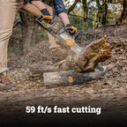 Worx Nitro 40V 16" Cordless Brushless Chainsaw 4.0 Ah Battery and Charger Included WG385