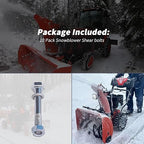 (10Pcs) 70060-01337 Shear Bolts 5/16" x 2-1/2" Compatible with Snowblower B2781