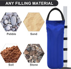Eurmax USA Weight Capacity 112 LBS Extra Large Pop up Gazebos Weights Sand Bags for Pop up Canopy Tent Pergola Outdoor Instant Canopies,Sand Bags Without Sand, 4-Pack,Blue
