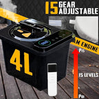 XL Portable Sauna Box, 4L Steamer Portable Steam Sauna for Home, Personal Sauna with Big Sauna Chair, Remote Control, Black, 1400W