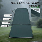 Bike Storage Tent Outdoor, Waterproof Bicycle Shed for 4-5 Bikes, PU4000 210D Oxford, Fiberglass Frame, Rain-Blocking Awning Design, Outdoor Storage for Bikes, Lawn Mower, Garden Tools Green