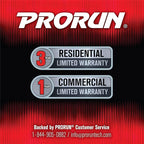 PRORUN 25.4cc 15-in. Gas-Powered 2-Cycle Curved Shaft Trimmer (PCST215)