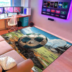 Football Rug for Boys Bedroom - Kids Rug Football Rug Basketball Rugs for Teen Boys Bedroom Football Carpet for Boys Bedroom Football Rugs for Boys Girls Sports Room,4'5''×6'