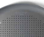 Calphalon Titan Steel Pizza Pan, 16-Inch Nonstick Pizza Pan For Oven, Pizza Baking Tray PFA Free, Heavy Duty Carbon Steel Bakeware for Even Heating, for Crisp Crust, Flatbreads, Baking