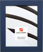 Craig Frames 14x20 Blue Picture Frame, Wall Decor for Art and Photos | A lightweight, shatter resistant acrylic front, made in the USA for a gallery display