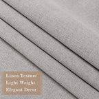 150 Inches Extra Wide Room Divider Draperies, Pinch Pleat Drapes, Absolutely Blackout Sliding Door Drapery, Total Privacy Ceiling Track Curtains, 150" W by 96" L, Browish Grey (1 Panel)