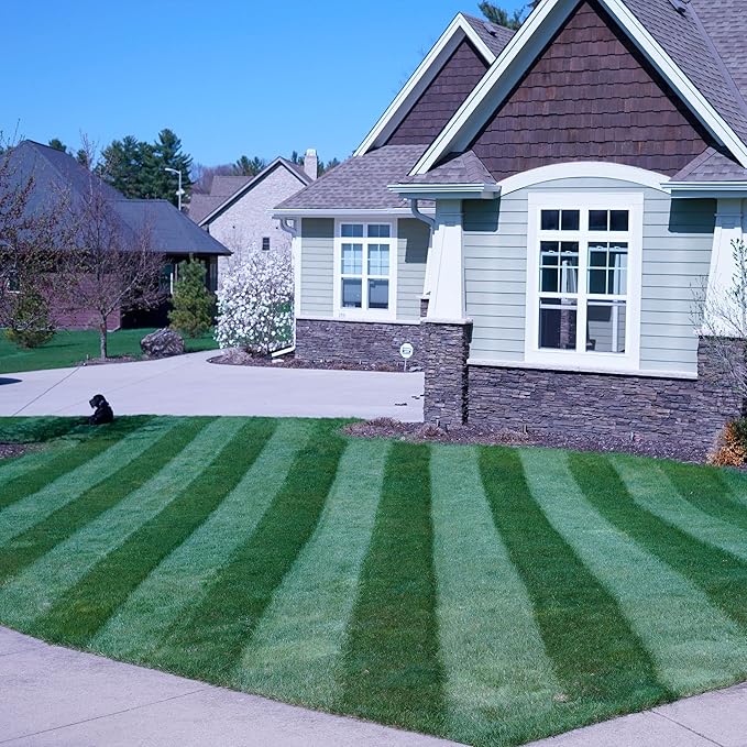 Generation 3-Lawn Striping System/Stripe Your Lawn Like A Ballpark/ONLY Works with ARIENS Razor, Craftsman (Battery ONLY), DEWALT, Echo, GREENWORKS, MAKITA, MKE Tool 21" Lawn Mowers