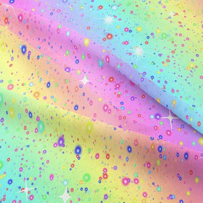 Full Size Comforter Set for Girls, Rainbow Comforter Set Full, 5 pcs Bed in A Bag, Girls Bedding Set Full, Kids Princess Girls Comforter Set, Pink Full Comforter Set with Fitted and Flat Sheet