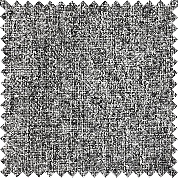 Macochico 100% Blackout Natural Grey Linen Curtains 84 Inches Long Pinch Pleated Burlap Curtains for Bedroom Living Room Farmhouse Nursery Thermal Window Panels with Tieback 72”Wx84”L 1 Panel