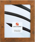 Craig Frames Bauhaus 125, 18x24 Picture Frame, Rustic Light Walnut