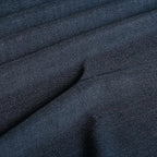 Vision Home Navy Blue Pinch Pleated Full Blackout Curtains Linen Blended Room Darkening Curtain Panels 95 inch for Living Room Bedroom Thermal Insulated Pinch Pleat Drapes with Hooks 8FT 40" Wx95 Lx2