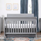 DaVinci Kalani 4-in-1 Convertible Crib in Grey, Greenguard Gold Certified