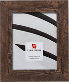 Craig Frames 14x22 Brown Oak Picture Frame for Posters and Gallery Wall | Lightweight shatter resistant acrylic facing with a rigid backing board, made in the USA