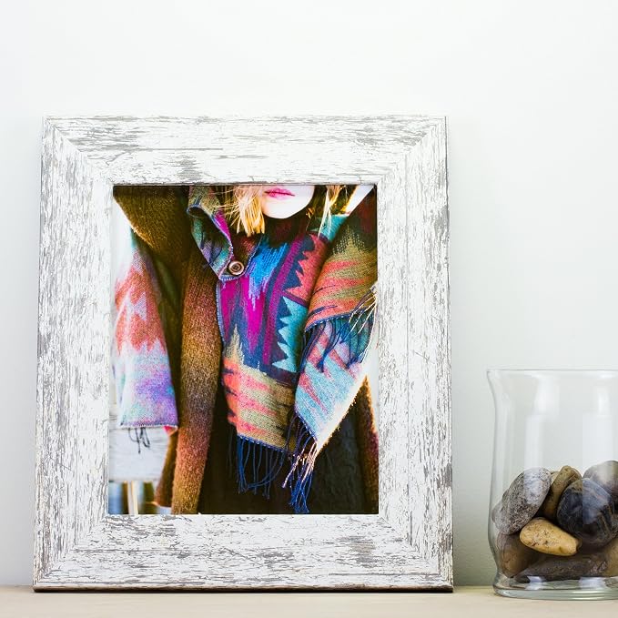 Craig Frames 28x33 White Poster Frame for Posters, Gallery Wall, and Photos | Lightweight shatter resistant acrylic facing with a rigid backing board, made in the USA