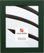Craig Frames 26026 20 by 20-Inch Picture Frame, Smooth Wrap Finish, 1.26-Inch Wide, Green