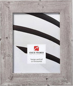 Craig Frames 12x12 Grey Oak Picture Frame for Posters and Gallery Wall | Displays photos and prints behind clear glass, ready to hang, made in the USA