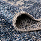 Keen Home Design Terrace Outdoor Area Rug - 8x10 Washable Indoor/Outdoor Rug for Patio, Kitchen, Balcony, Beach, Garden, Deck and Porch, Size: 7'7"x10'