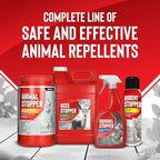 Deer Stopper II, Liquid Animal Stopper Repellent, All Natural, Effective All Year Round, Safe for People and Pets, No Harsh Chemicals, Ready to Use, Deer & Elk Repellent - 1 Gallon Concentrate