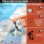 Swimables 16-Pounds Premium Pool Stabilizer & Conditioner, Max Strength Cyanuric Acid for Pools, Spa & Salt Water – Reduces Chlorine Loss, Ideal for Swimming & Hot Tubs