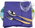 Urban Villa Cloth Napkins Cotton 20x20 (Set of 12) Multi