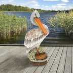 Design Toscano Ocean Side PIER 51 Pelican Statue
